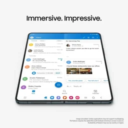 Samsung Galaxy Z Fold4 5G Renewed - 256 GB, Beige