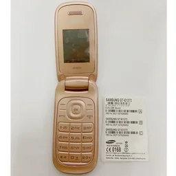 Samsung E1272 Mobile Phone Refurbished Just Like New - Gold