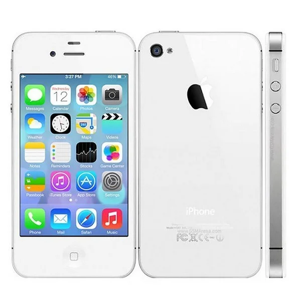 Apple iPhone 4s 16GB With Box and Accessories 3 Month Warranty - 16GB, White