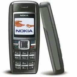 Refurbished Nokia 1600 (Single SIM, 1.4 Inch Display, Black) - Superb Condition, Like New - Black