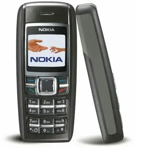 Refurbished Nokia 1600 (Single SIM, 1.4 Inch Display, Black) - Superb Condition, Like New - Black