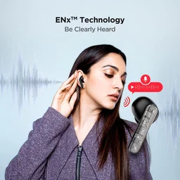 boAt Airdopes 141 Bluetooth Truly Wireless in Ear Headphones with 42H Playtime,Low Latency Mode for Gaming, ENx Tech, IWP, IPX4 Water Resistance, Smooth Touch Controls - Black