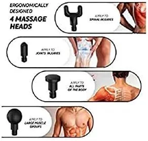 Rechargeable KH-320 Handheld Muscle Massagers Fitness Vibration Body Care I Deep Muscle Massage Fellix Fascial Gun