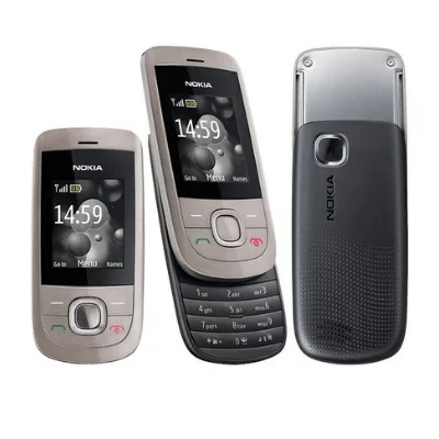 Nokia 2220 Refurbished Mobile Just Like New 1 Month Warranty - Black