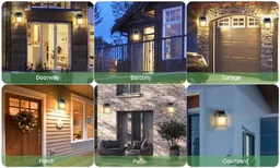 Solar Wall Bulb, Solar Wall Lamp, Tungsten Wall Light-Solar Wire Wall Light, Solar Tungsten Lamp,Motion Sensor Solar Lights Outdoor Waterproof Wall Mount,for Porch Patio Yard Garden Backyard
