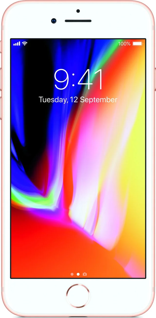 【値下】Apple iPhone 8 ローズゴールド 本体 64GB Apple IPhone 8 (2 GB RAM ,64 GB ROM Refurbhished 3 Month Warranty