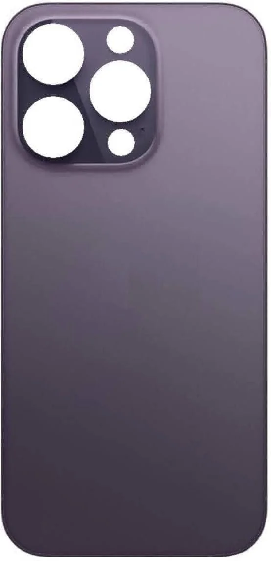Replacement Part for Rear(Back) Glass Panel Compatible with (iPhone 14 Pro) 7 Day Replacement Warranty - Purple