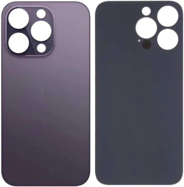 Replacement Part for Rear(Back) Glass Panel Compatible with (iPhone 14 Pro Max) 7 Day Replacement Warranty - Silver