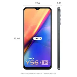 vivo Y56 5G Renewed - Black