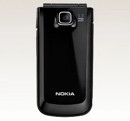Nokia 2720 Black Fold Flip Phone - Black