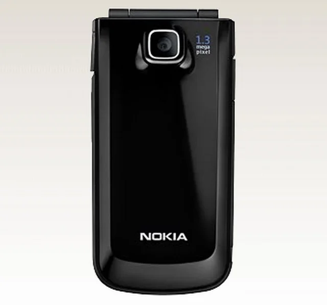 Nokia 2720 Black Fold Flip Phone - Black