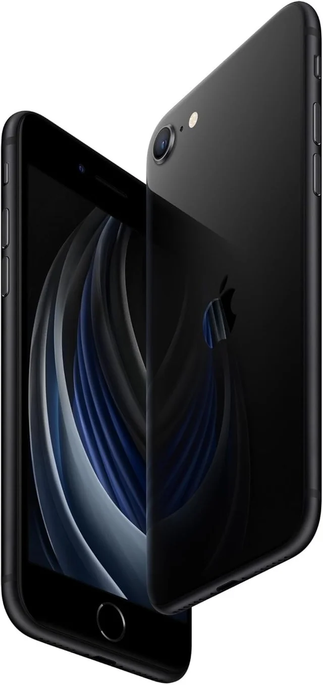 Apple iPhone 2nd Generation SE 2020 Edition Refurbished 1 Month Seller Warranty - 64GB, Black
