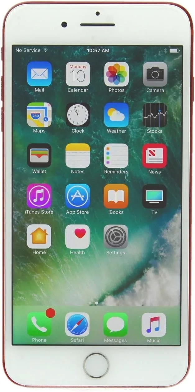 Apple iPhone 7 Plus Renewed 3 Month Seller Warranty - 32 GB, Red