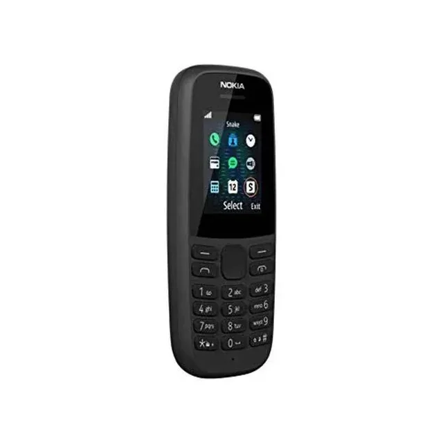 Nokia 105 4th Edition Single Sim Refurbished Keypad Mobile Phone (2012 Model) - Random Color