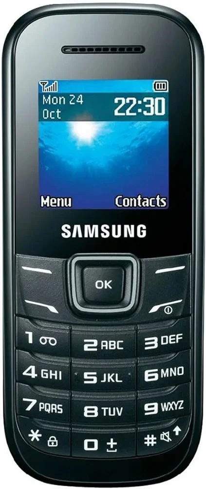 Samsung GT Keystone 2 Dual Band GSM Phone with FM Radio, MP3 Ringtones - Black