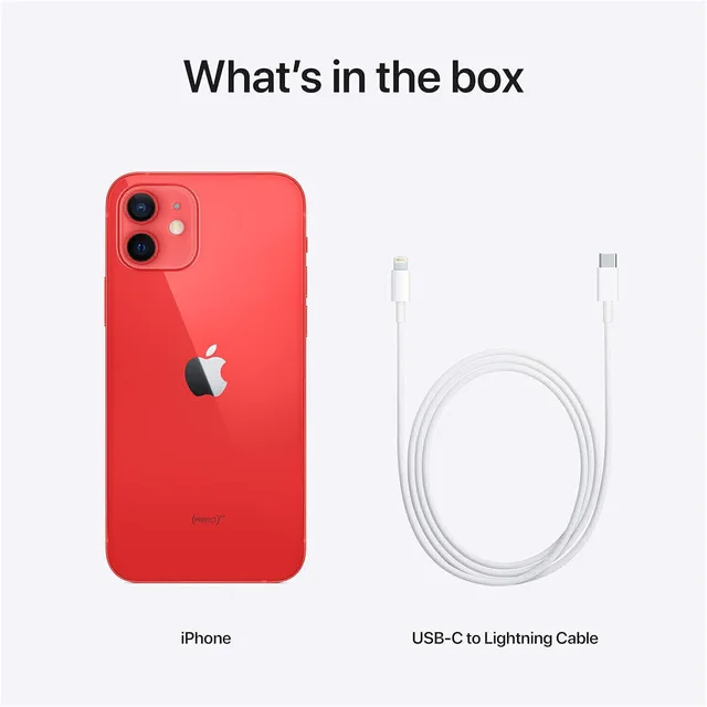 iphone 12 Mini 3 Month Seller Warranty - 64GB, Red