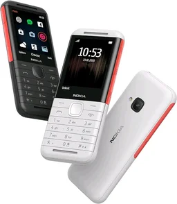 Nokia 5310 Dual SIM Keypad Phone with MP3 Player, Wireless FM Radio and Rear Camera with Flash - White