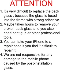 iPhone 14 Pro Back Glass Pannel Original 3 Month Warranty - Gray