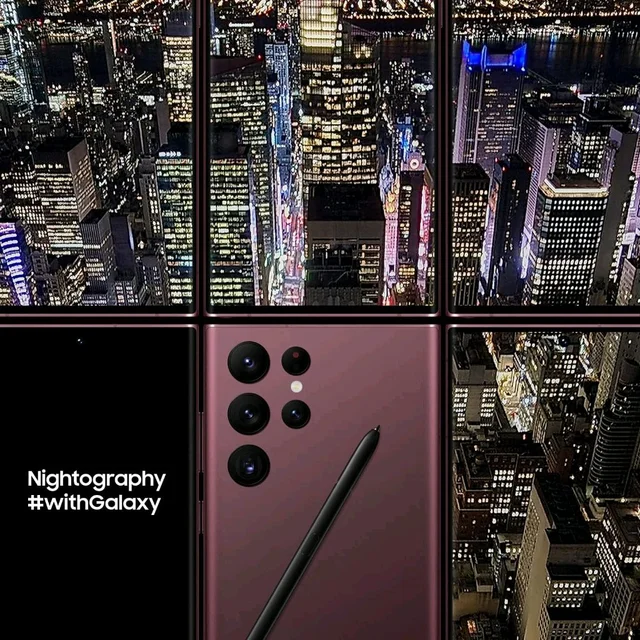 Samsung S22 Ultra International Unit 1 Month Warranty Just Like New - 256GB, Burgundy