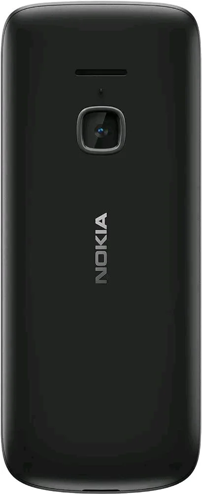 Nokia 225 4G Dual SIM Feature Phone with Long Battery Life, Camera, Multiplayer Games, and Premium Finish - Black
