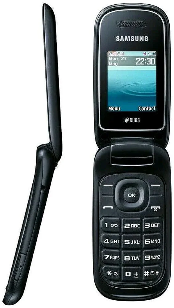 Samsung E1272 Mobile Phone Refurbished Just Like New - Gold