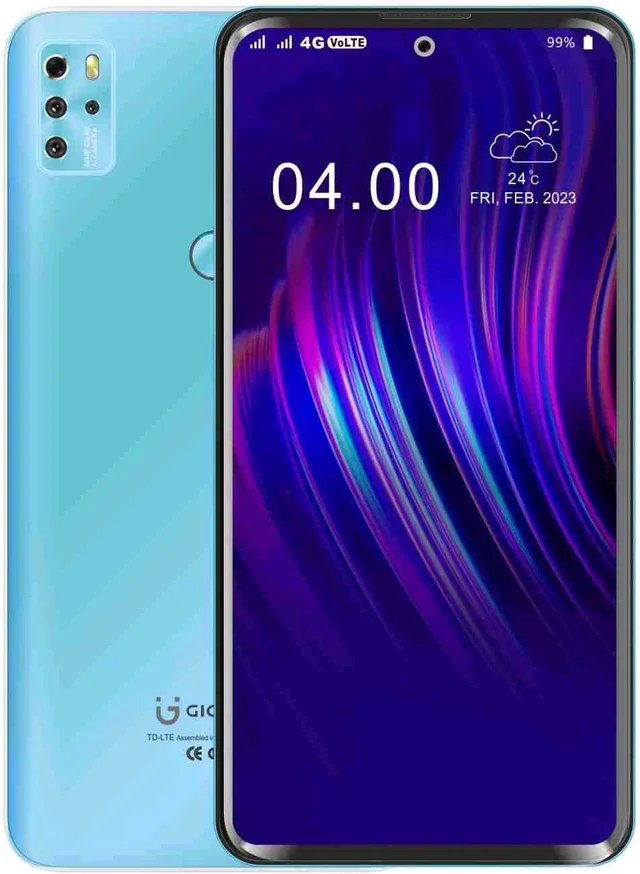 Gionee M15 Refurbished Just Like New 1 Month Seller Warranty - Cornflower Blue, 128GB