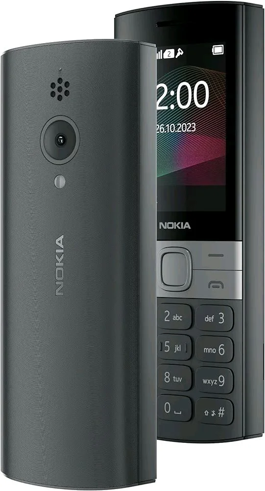Nokia 150 Dual SIM Premium Keypad Phone | Rear Camera, Long Lasting Battery Life, Wireless FM Radio & MP3 Player and All-New Modern Premium Design - Red