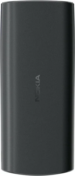 Nokia 106 Dual Sim, Keypad Phone with Built-in UPI Payments App, Long-Lasting Battery, Wireless FM Radio & MP3 Player, and MicroSD Card Slot Charcoal - Charcoal
