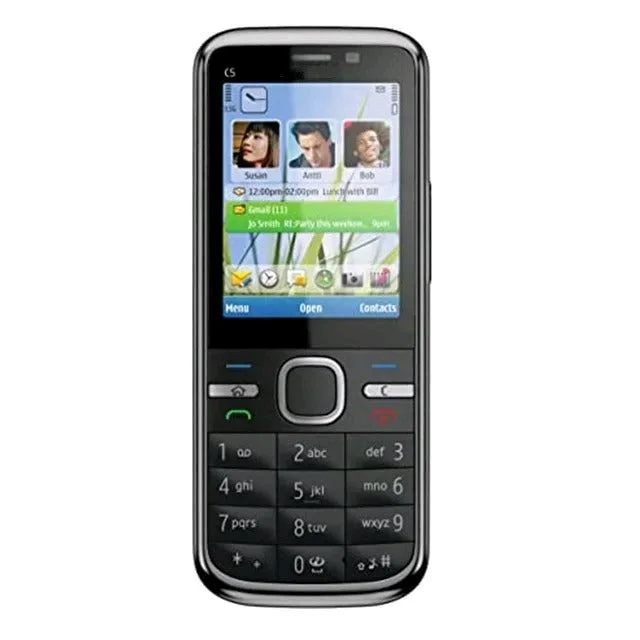 Nokia C5 Just Like New 1 Month Seller Warranty Refurbished - White