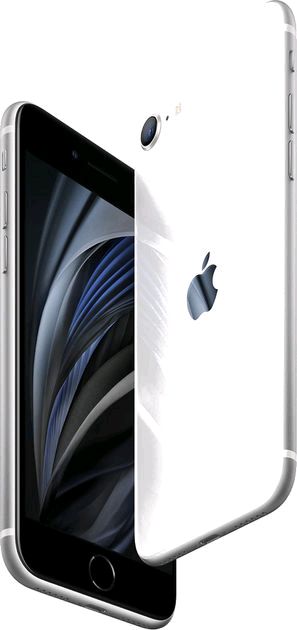 iPhone SE - 128GB Silver with 1-Month Warranty.