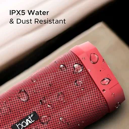 boAt Stone 650 10W Bluetooth Speaker with Upto 7 Hours Playback, IPX5 and Integrated Controls - Red