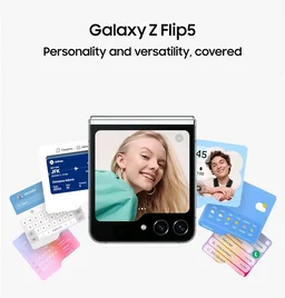 Samsung Galaxy Z Flip5 5G AI Smartphone - 256 GB, Lavender