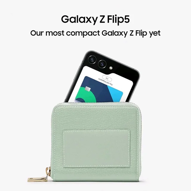 Samsung Galaxy Z Flip5 5G AI Smartphone - 256 GB, Lavender