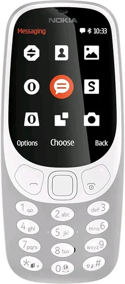 Nokia 3310 Dual SIM Keypad Phone with MP3 Player, Wireless FM Radio and Rear Camera Renewed - Dark Blue