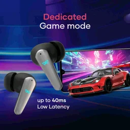 Refurbished Wings Phantom 450 Made in India Wireless Earbuds - Black