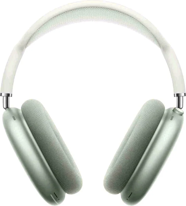 Max Wireless Over-Ear Headphones, Pro-Level Active Noise Cancellation, Transparency Mode, Personalised Spatial Audio, USB-C Charging, Bluetooth Headphones for iPhone - Green