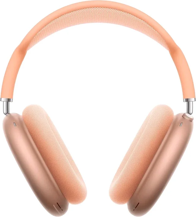 Max Wireless Over-Ear Headphones, Pro-Level Active Noise Cancellation, Transparency Mode, Personalised Spatial Audio, USB-C Charging, Bluetooth Headphones for iPhone - Silver