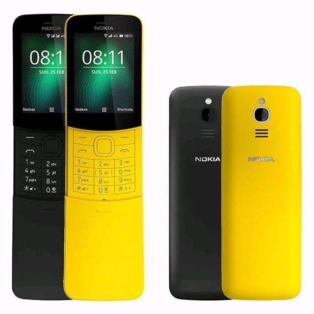 Nokia 8110 Refurbished 1 Month Warranty - Yellow