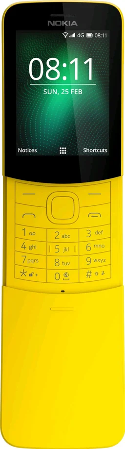 Nokia 8110 Refurbished 1 Month Warranty - Yellow