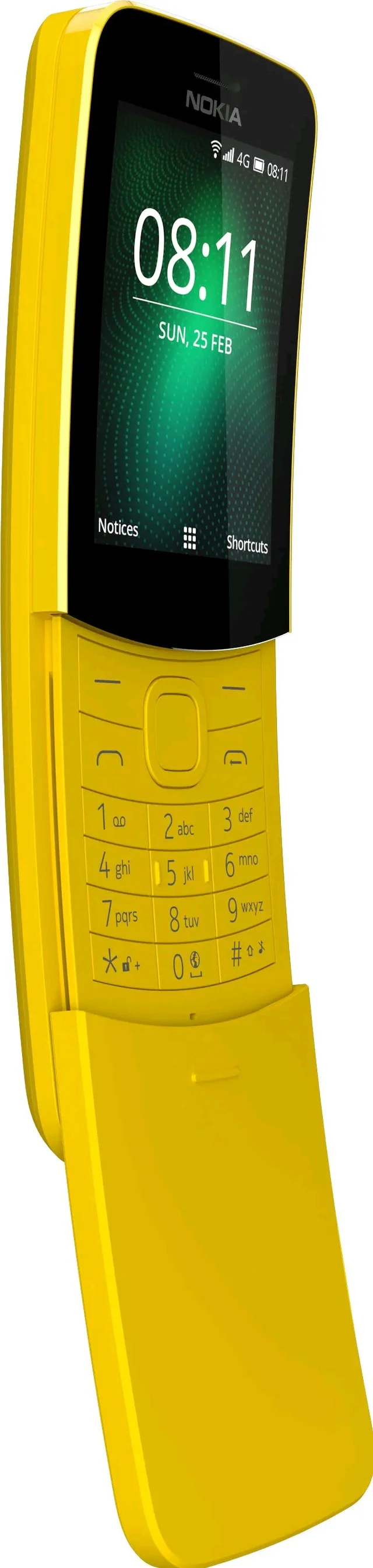 Nokia 8110 Refurbished 1 Month Warranty - Yellow