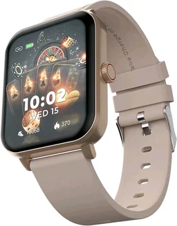 beatXP Marv Ace 1.85” HD Display Bluetooth Calling Smart Watch, Rotary Crown, 240 * 284px, 500 Nits, 60Hz Refresh Rate, 100+ Sports Modes - Black