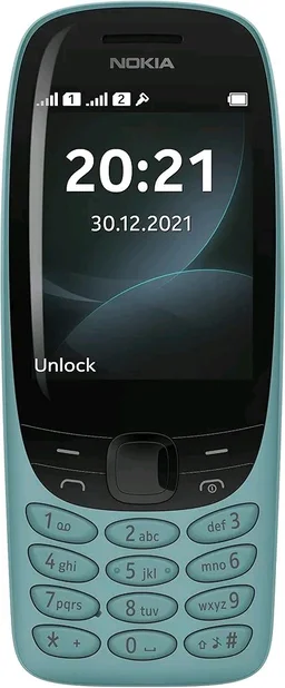 Nokia 6310 Dual SIM Keypad Phone with a 2.8” Screen, Wireless FM Radio and Rear Camera with Flash - Black