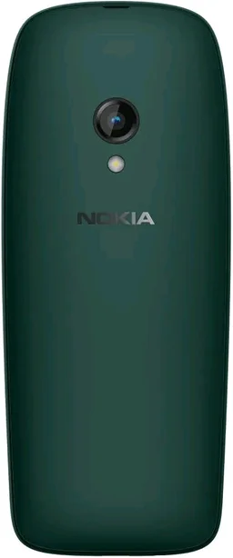 Nokia 6310 Dual SIM Keypad Phone with a 2.8” Screen, Wireless FM Radio and Rear Camera with Flash - Black
