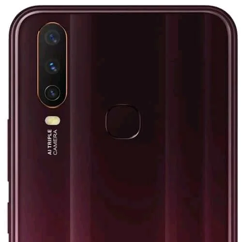 Vivo Y12 64GB 3GB Ram Renewed 6 Month Seller Warranty - 128 GB, Burgundy