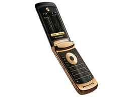 Motorola Razr2 V8 Mobile Phone unlocked luxury edition (Renewed) - Black
