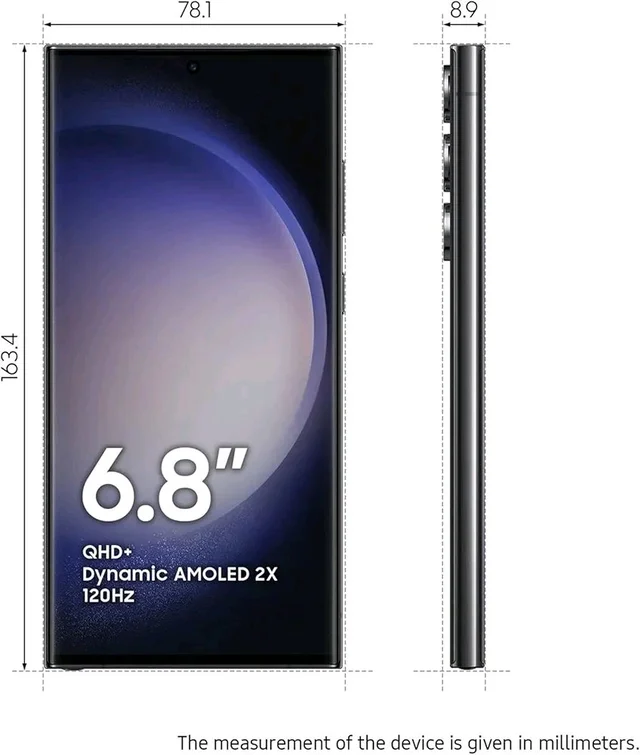 Samsung S23 Ultra Renewed 3 Month Seller Warranty - 256GB, Graphite