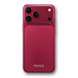 PEACE i18 Pro Max 5G Smartphone – 6.6″ Display,Premium Android Phone - 64 GB, Burgundy