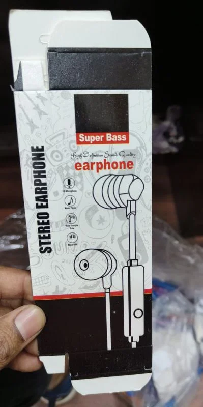 All Smartphones Headset with Mic Headphones Wired Earphone with Mic