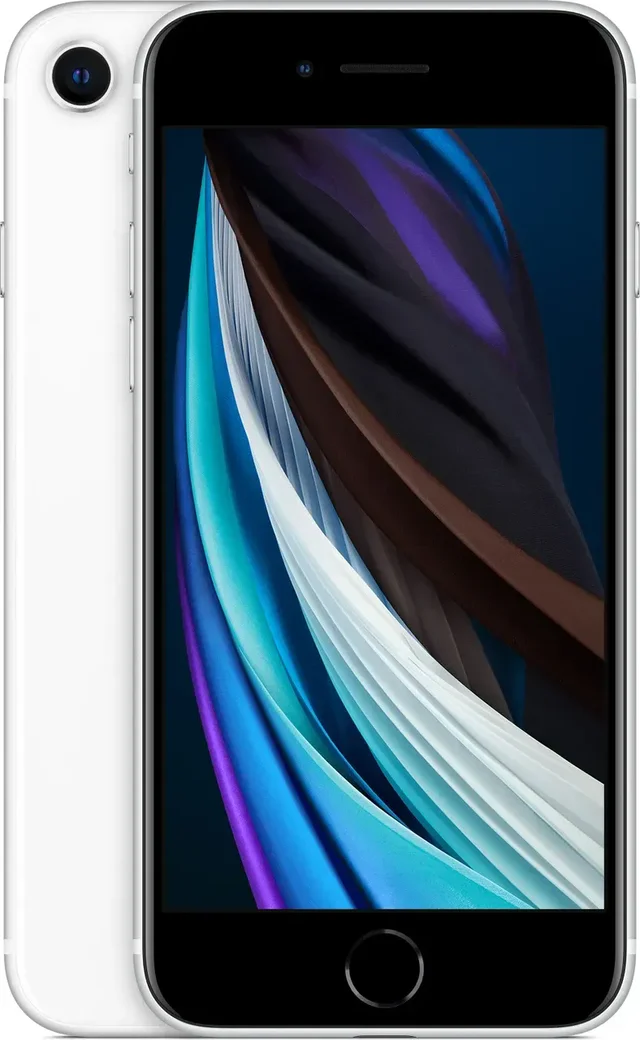iPhone SE 3rd Generation 5G Renewed 3 Month Seller warranty - 64 GB, White