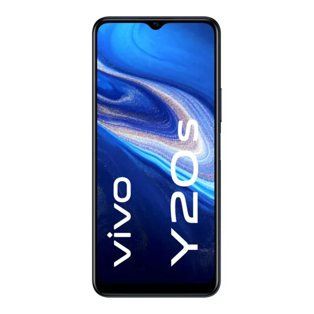 Vivo Y20s Dual SIM Purist Blue 8GB RAM 4G Renewed - 128 GB, Black